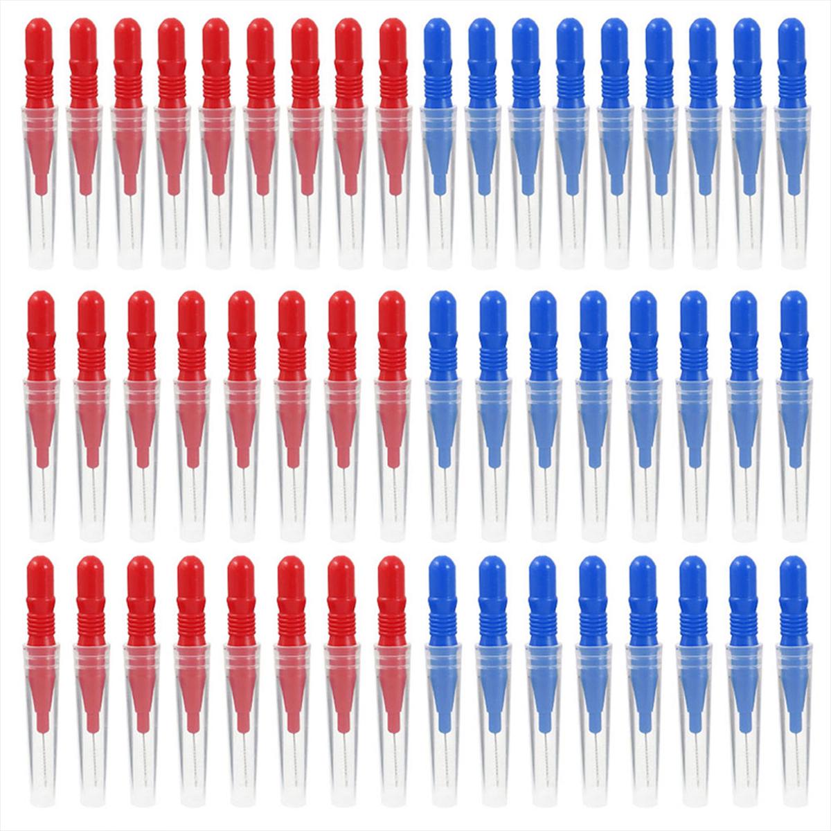 

50Pcs Soft Dental Oral Floss Clean Brushes Between Interdental Teeth Care Tool Comfortable Cleaning interdental Brushes