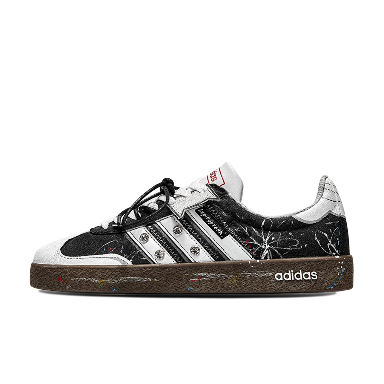 

Adidas VL COURT 2.0 IC77 Street Graffiti Abrasion Resistant Abrasion Resistant Low top Skateboard Shoes Unisex HQ1802(Team632-) 44