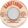 7inch Record SAGITTARIUS BAND  Get Along Without You NONE Sagittarius 1987 Jamaica Reggae Ska  Dub Used