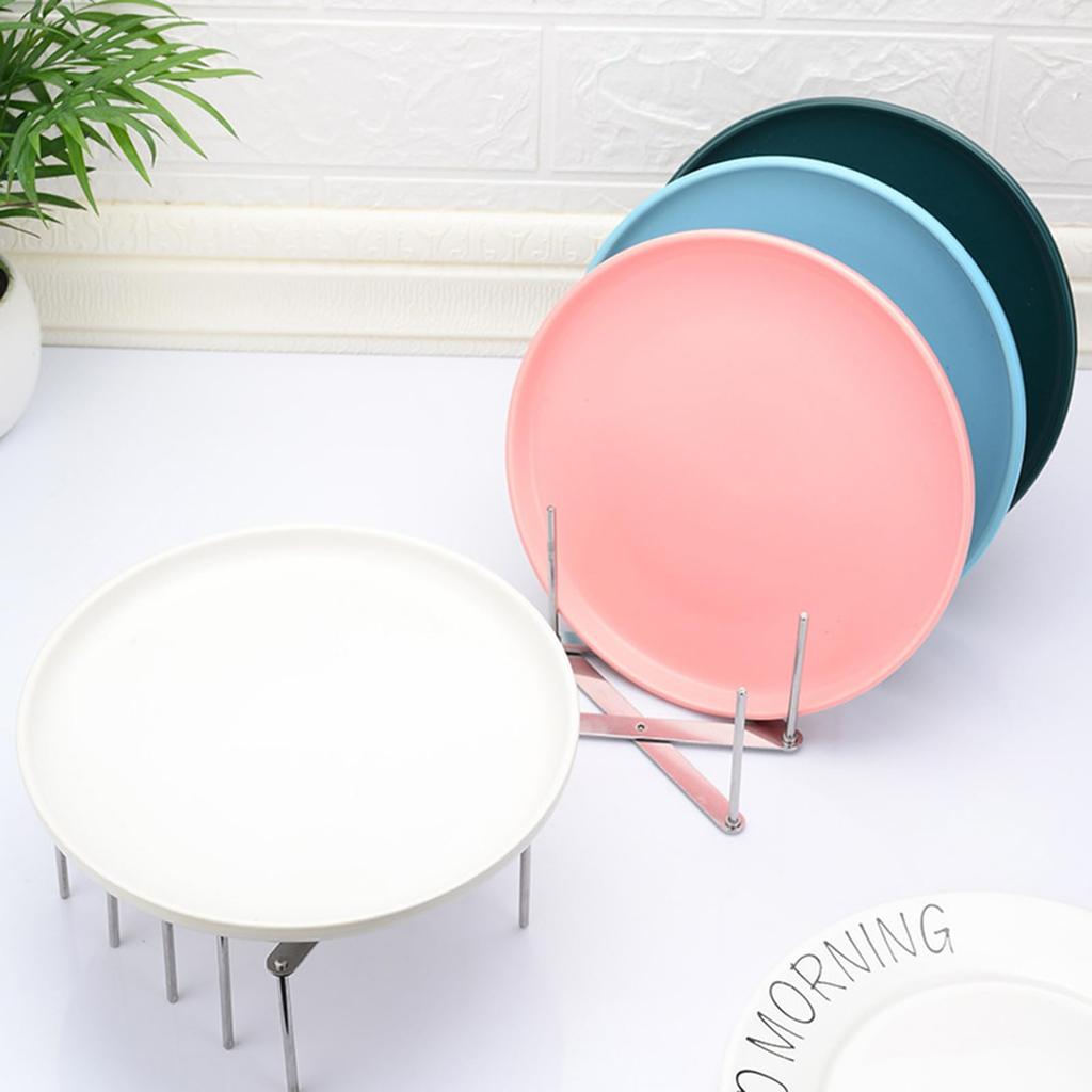 Set of 2 Extendable Dish Kitchen Pot Lid Dish Frying Pan Dish Drying for Cupboards Racks, Organizer, Stand, Storage, Under-Sink, Stand, Rack,