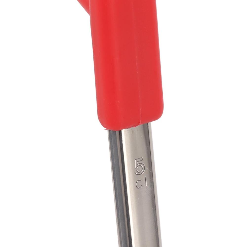 Curved Handle Cooking  Ladle 304 Steel Kitchen Spoon Anti Rust Basting Spoon  Hot Pot