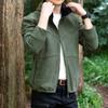 Vêtements polaires d'extérieur printemps et automne pour hommes, cardigan à capuche de printemps, veste polaire pour jeunes et d'âge moyen, vêtements pour hommes tendance