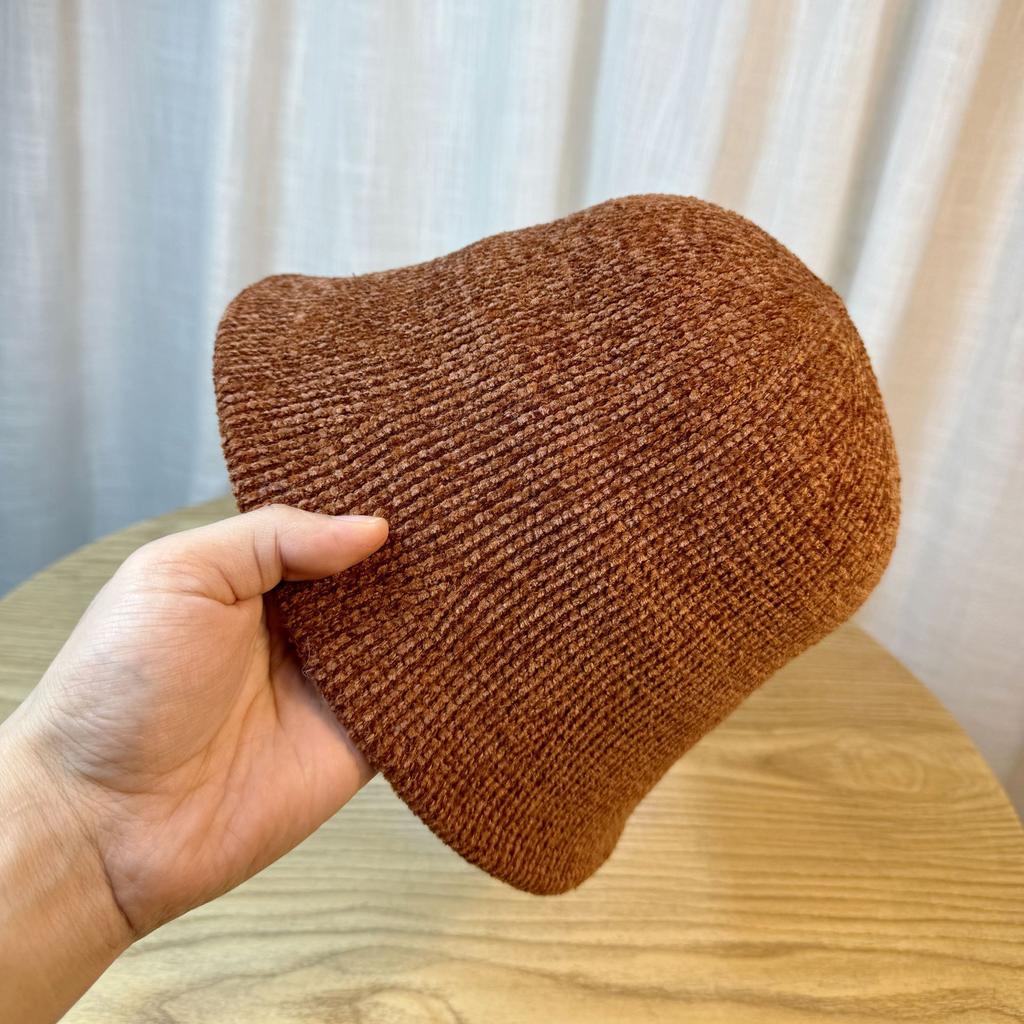 Corduroy Fisherman Hat for Women New Versatile Japanese Face Showing Small Bucket Hat Without Makeup Covering The Basin Hat