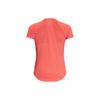 Under Armour Solid Color Round Neck Running Short Sleeve Raglan T-Shirt Women Tops Venom-Red 1371145-690