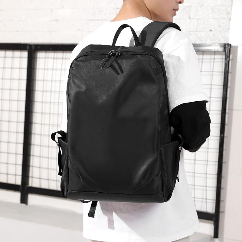 Business Simple Backpack for Men Korean Style Casual Men Backpack Waterproof Business Computer Bag Travel Bag Student School Bag
