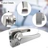 RV Toilet Door Lock Level Versatile Utility to Use Bathroom Handle Knob for