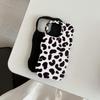 Korean Leopard Print Premium Phone Case for iPhone 17 Pro Max, 16, 14/13