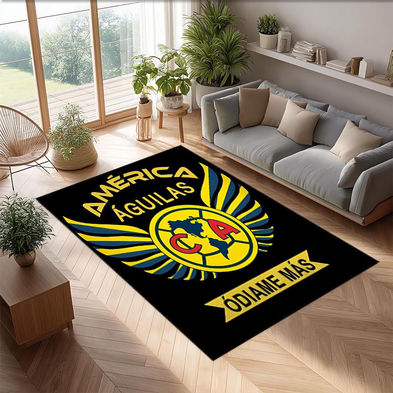 Chivas Printed Flannel Area Rug Non Slip Soft Polyester Floor Carpet Indoor Decor Mat for Bedroom Living Room Sofa Game Room Home Decoration