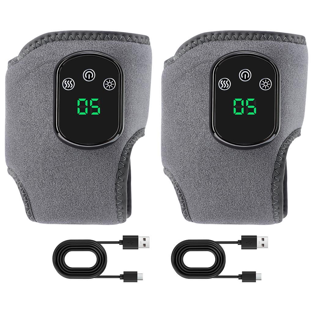 Foot Heat Massager Electric Foot Massager Vibration Relaxation Hot Compresses Ankle Brace Joint Sprain Support Ankle Protection