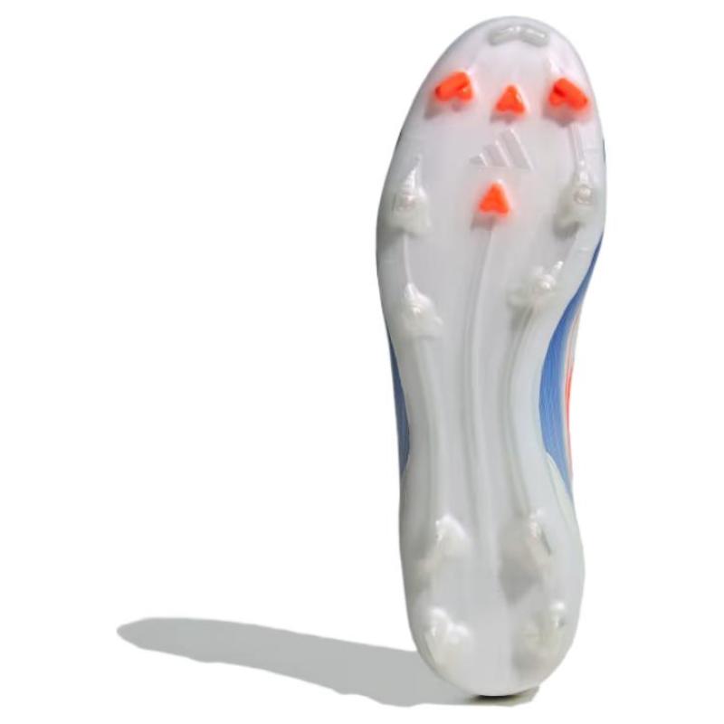 Adidas F50 League Laceless Firm/Multi Ground Cloud White Solar Red Lucid Blue Sneakers IE0606