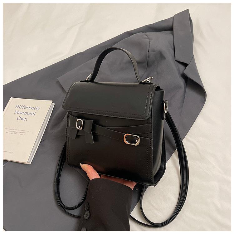 2025 spring new retro women's small square bag high-end handbag double shoulder shoulder bag oblique span bag