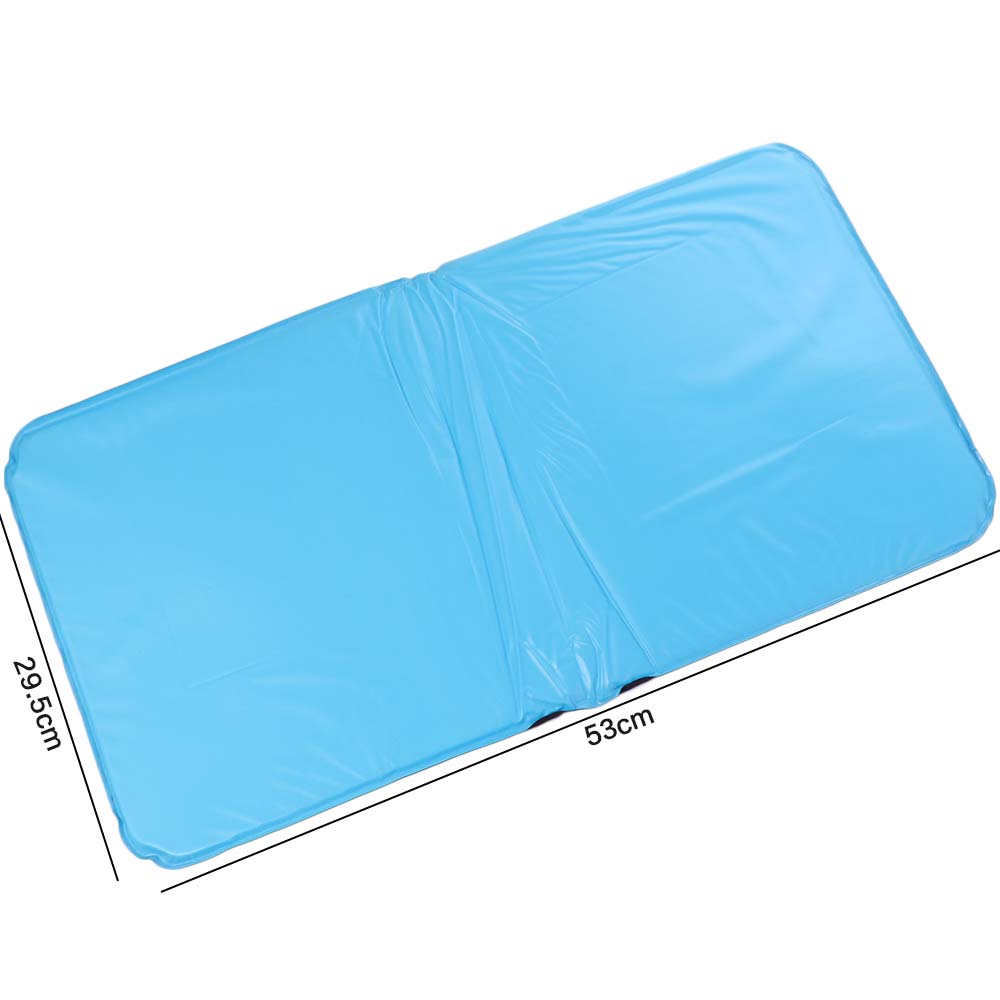 Refillable Cooling Ice Pillow PVC Ice Mat Cooling Pad Ice Cushion Summer Use