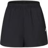 Asics Printed Logo Elastic Waist Woven Sports Shorts Women Bottoms Black 2012C959-001