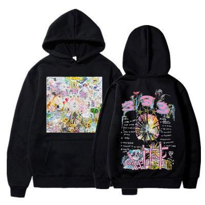 Bladee 333 Drain Gang Hoodie Graphic Men Fashion Hoodies Men Fleece Sweatshirt Hip Hop Casual Loose Y2k Clothes Sweatshirts