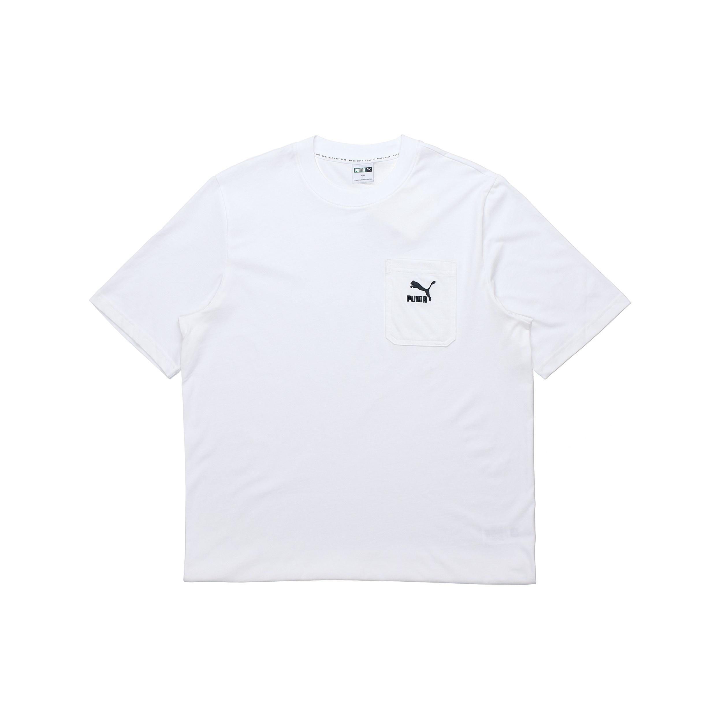 PUMA Better Classics T-Shirt  White  Men s 532636-02 L