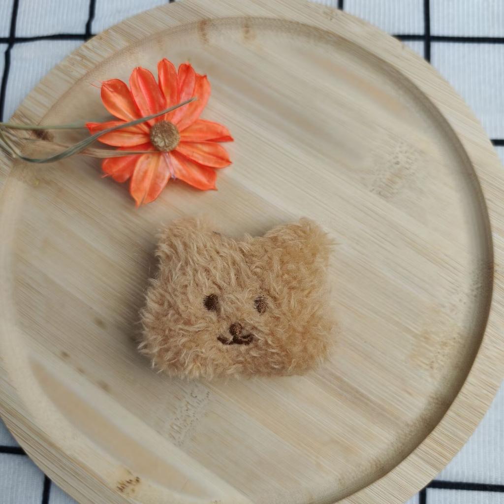 Small Goods Plush Toys Cute Plush Bear Pendant Ins Style School Bag Hanging Accessories Small Gifts