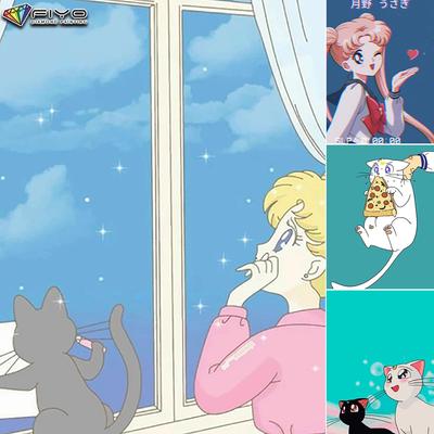 Diamond Painting Sailor Moon Diamond Mosaic Craft Diamond Embroidery Painting