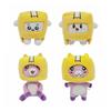 New Kawaii Lanky Box Plush Toy Removable Anime Foxy Figure Soft Pillow Cartoon Animal Plush Doll For Children Birthday Gift