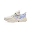 Kids Synthetic Leather Fabric Simple Fashion Comfortable Versatile Breathable Lightweight Shock Absorption Low-Top Kids Running Shoes A22515511-3