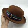 The Derby Hat Bowler Hat  Fedora For Women And Men Party Hat Men Hat For Winter Elastic Band Felt Hat Jazz Church Hat