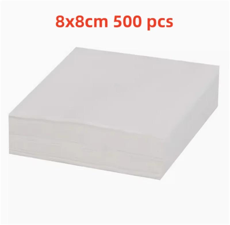 500 buc suqare rotund alb chifle de bambus pentru aburi Căptușeală din hârtie Covoraș antiaderent pentru cuptor Hârtie pentru grătar pentru grătar Hârtie de copt pentru hamburger