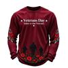 Men's Knit Crewneck Long Sleeve Shirt for Casual or Everyday Wear