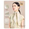 JIUMU Chinese Style Mulberry Silk Square Scarf