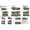 Pit Road 1/700 MI Series Japan Ground Self-Defense Force Vehicle Set 1 Plastic Model MI01 (Military Vehicle) Pre-Colored 1/700 Scale