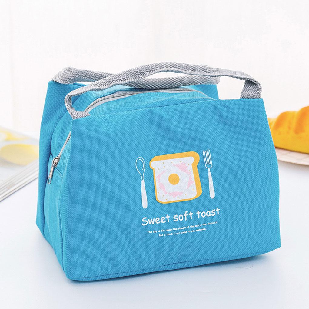 Adult/Kids Lunch Bag Thermal Insulated Cooler Lunch Bag Carry Tote Lunch Box