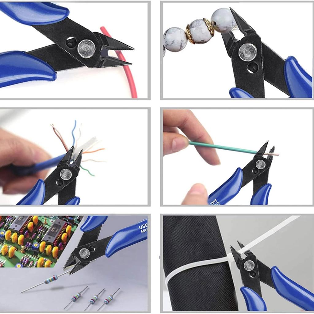 3d Metal Model Tool With Comfortable Grip For Mini Flat Head Pliers Professional For Diy 3d Metal Puzzle Home Repair Tools