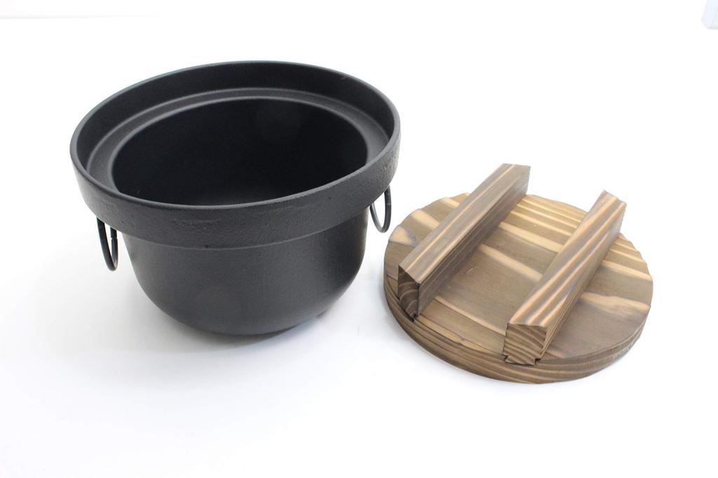New Ikenaga Tekko Living with Iron Delicious Food Iron Pot Gift Wrapping Specification 2-cup
