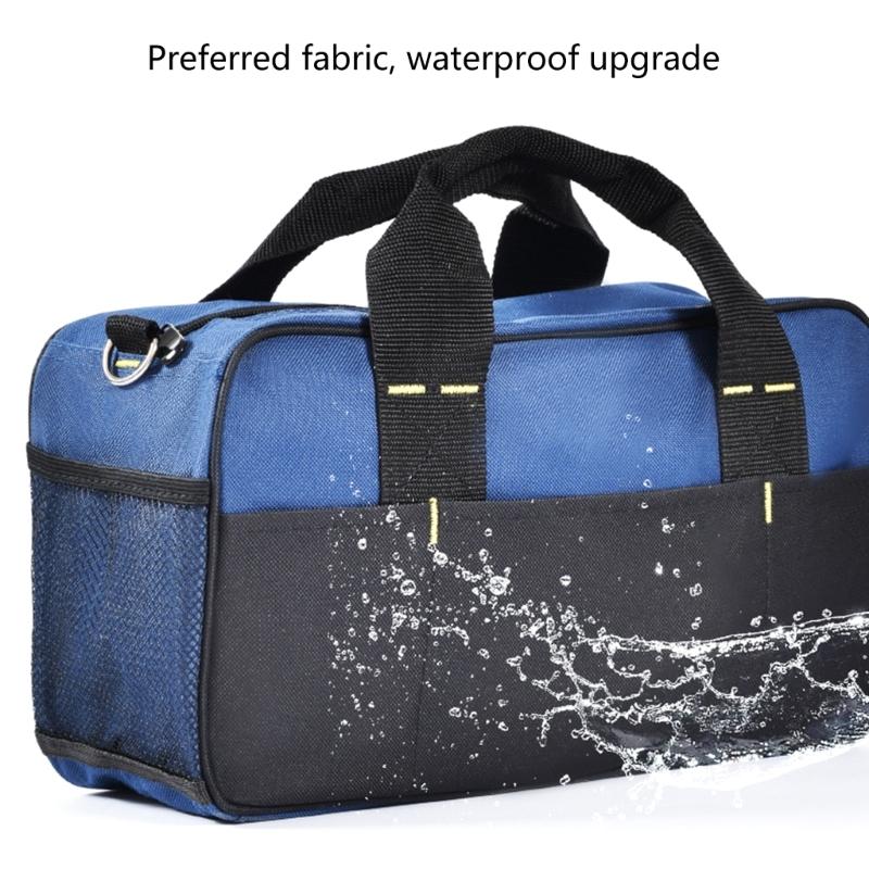 Tool Bag Wide Mouth Tool Storage Bag Tool Organizer Bag Screwdriver Home Organizer for Indoor and Outdoor Gardening