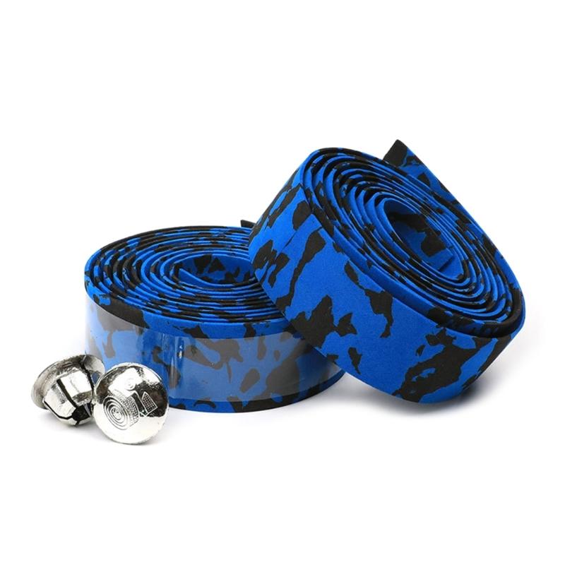 

1Pair Bike Handlebar Tape Cycling Road Handle Rubber Foam Wrap Tapes