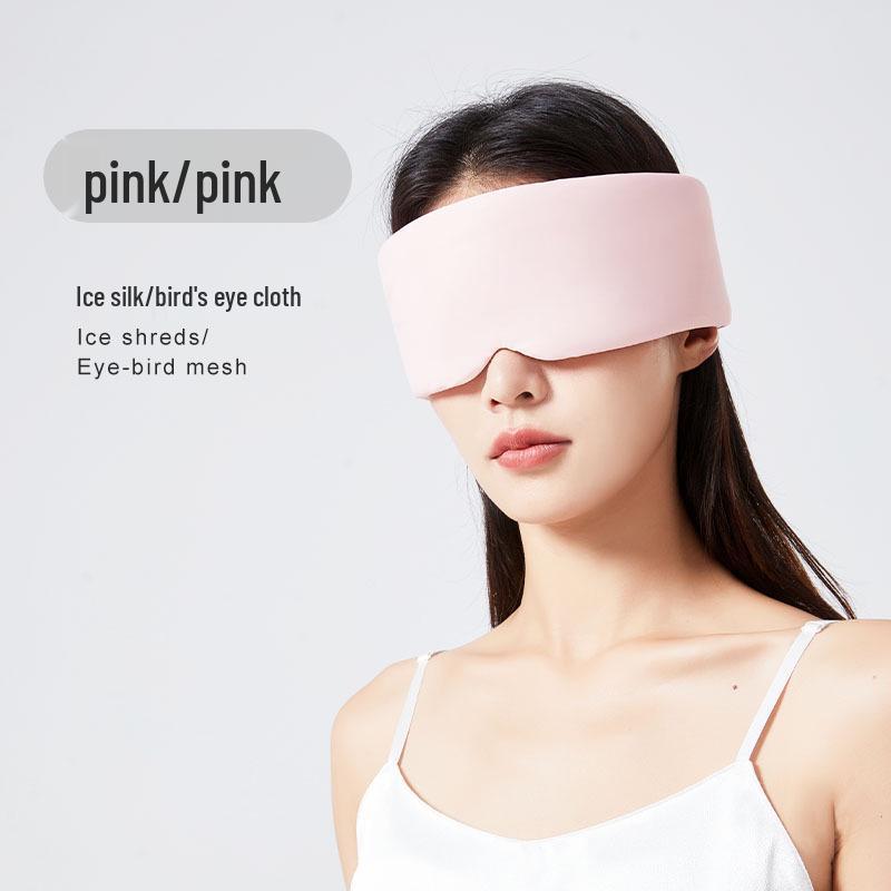 Warm & Cool Dual Sensation Eye Mask for Sleep: Light-Blocking, Full Coverage, Perfect for Office, Travel, and Naps