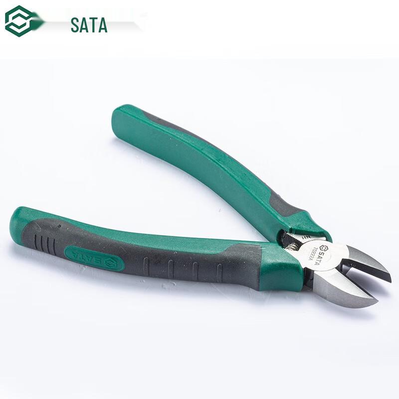 SATA 70221A Professional Japanese Diagonal Cutting Pliers 5-inch