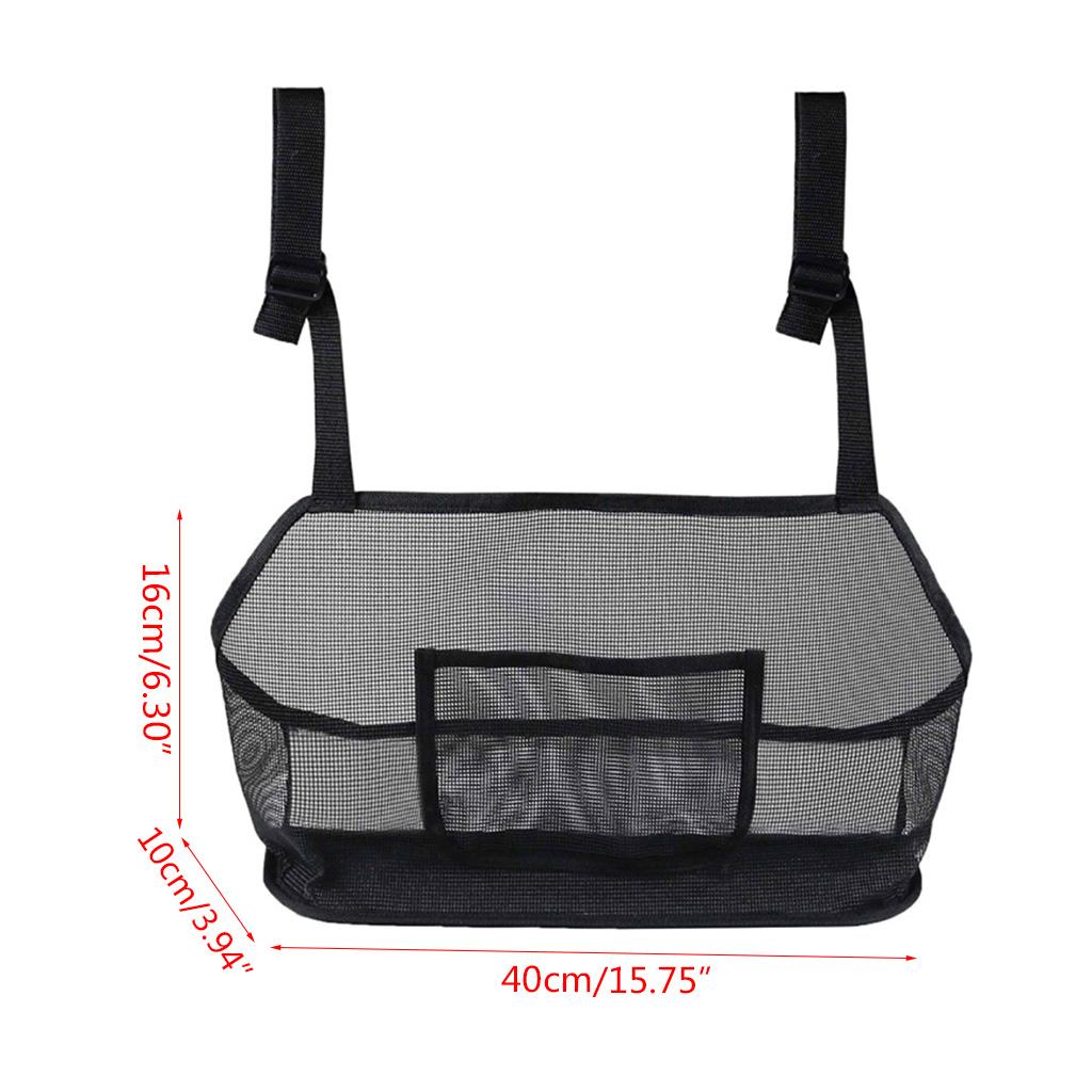 Car Interior Trunk Seat Crevice Organizer Storage Bag Pocket Cage Pocket Holder