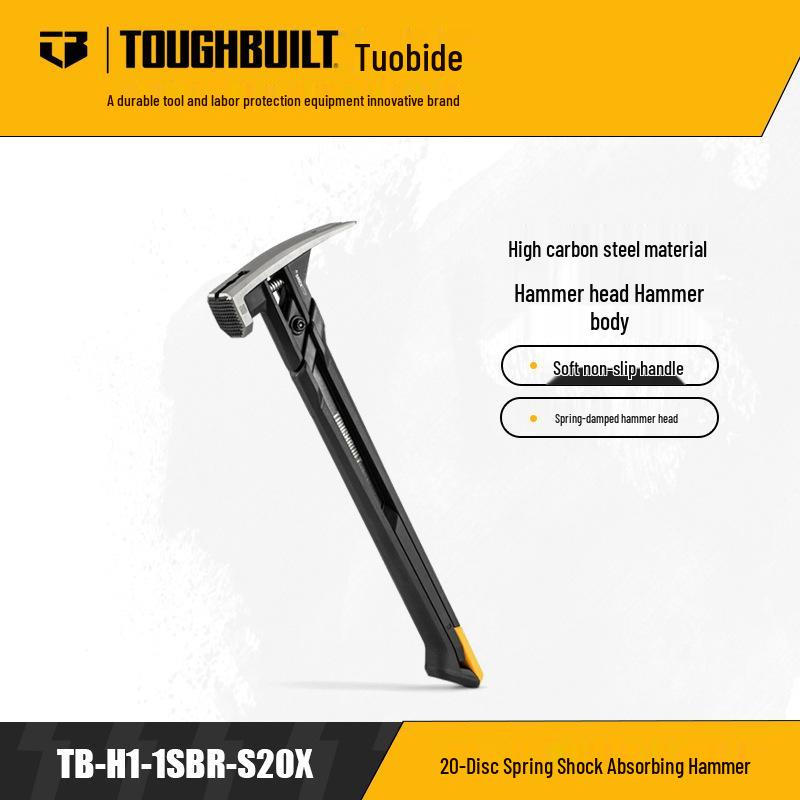 TOUGHBUILT Magnētisks naglu turētājs, āmurs ar