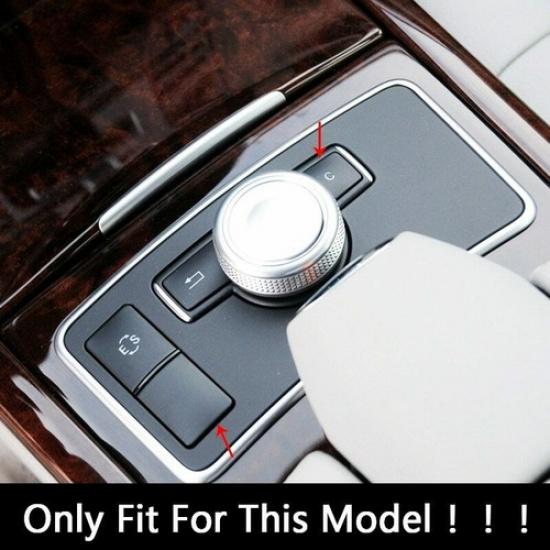 Car Center Console ES Button Cover Trim For Mercedes Benz E Class W212 2010-2015
