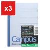 Campus Notebook Pack of 3 A6 B-Ruled 48-Sheet -221BX3