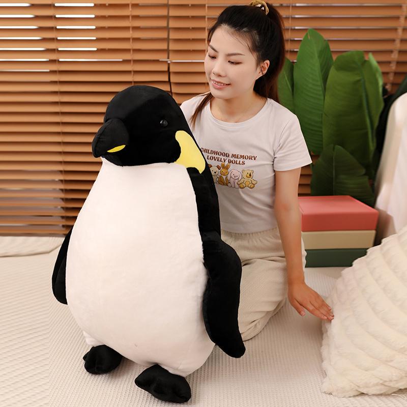 1Pc bubu 40/50/60/80cm Simulation Penguin Stitch doll plush toys sleeping doll pillow children's day gift girl