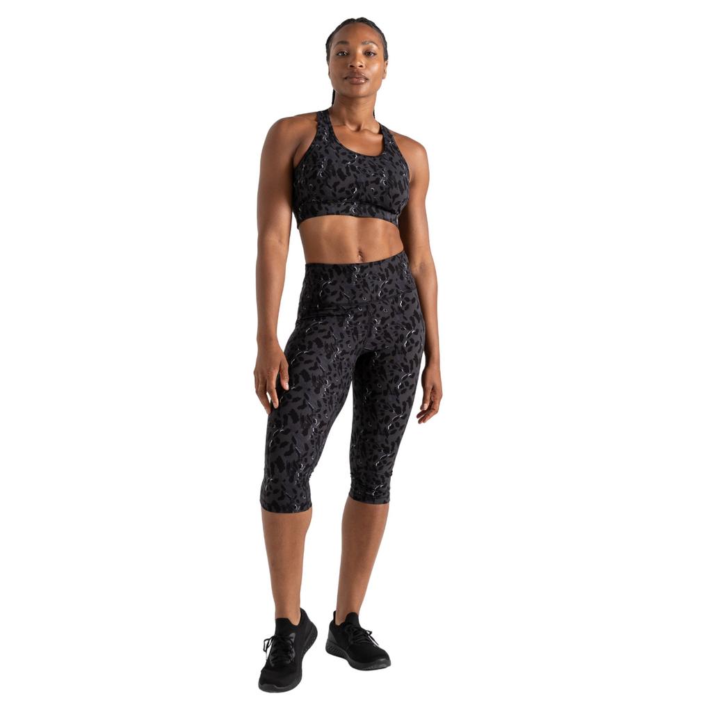Womens/Ladies Influential Dash Print 3/4 Leggings