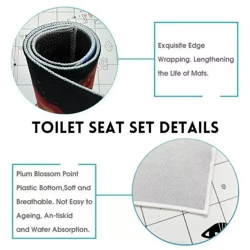 Red Truck Merry Christmas Doormat Stain-Resistant and Wear-Resistant Entryway Mat Living Room Rug Holiday Home Decor