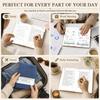 2027 A5 English Schedule Planning Notebook Efficiency Agenda Planner Notepad Ideal Gift for Students Colleagues Business Partners