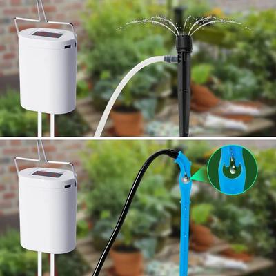 Automatyczna Pompa do Podlewania Roślin i Kwiatów 2/8/16 Głowic Pompa Kwiaty Domowy Zraszacz Urządzenie do Nawadniania Kropelkowego Narzędzie do Samodzielnego Podlewania Ogrodu