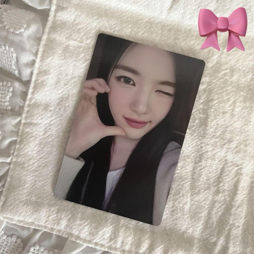 [USED] Hearts2Hearts Yuha trading card musicart music art