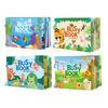 Tear and stick books quietly paste book hands tear books