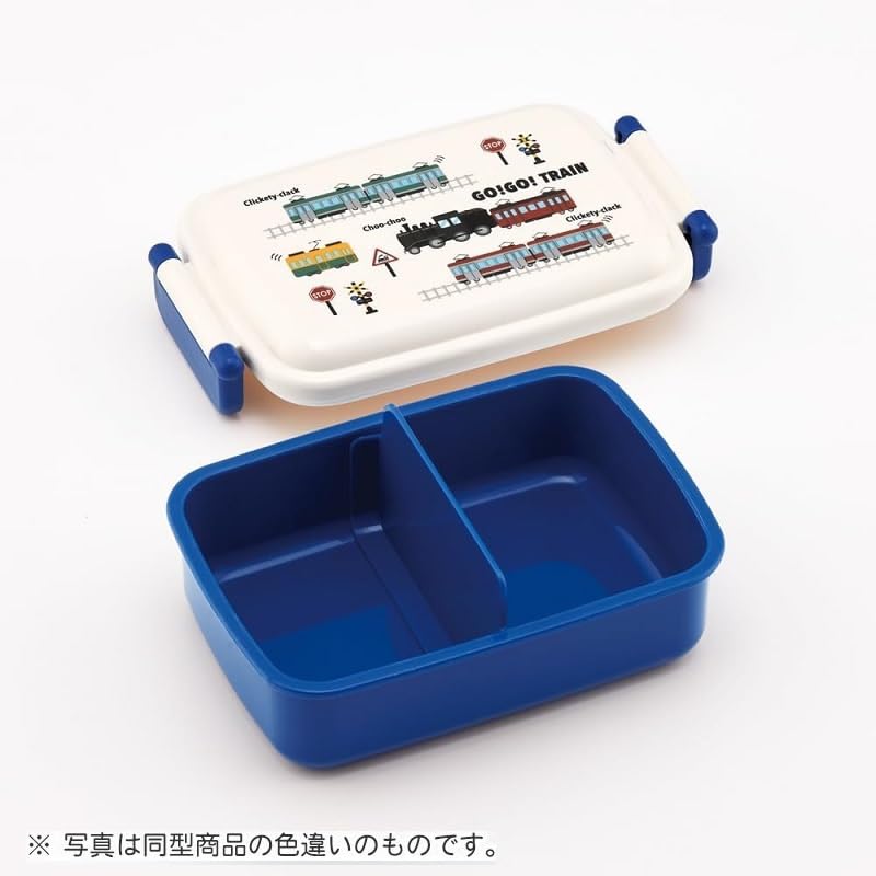 Skater Character 25 Antibacterial Dishwasher Safe Soft Lid Tight Lunch Combo Lunch Locking Lunch Set Box, Square, 450ml, Set, Chopsticks, Spoon,