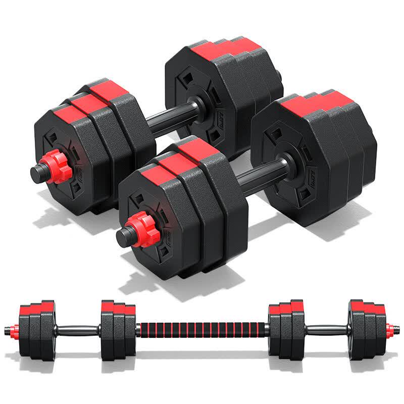 TLXT Octagonal Adjustable Dumbbell Set