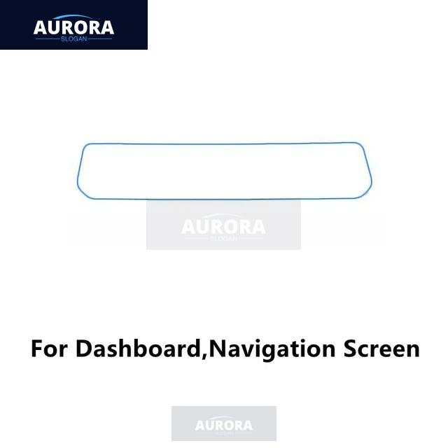 For FORTHING T5 EVO/LAMARI EAMA 21-23 Car Interior Center Console Transparent TPU Protective Film Anti-scratch Repair Accessory
