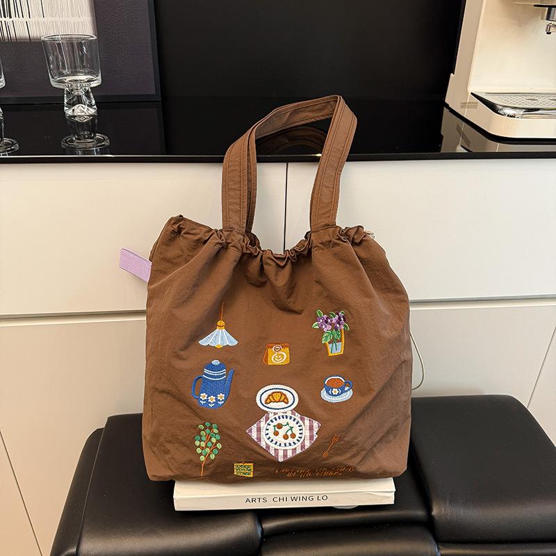 

Cloth bag fashionable large capacity portable tote bag new trendy large bag casual shoulder women s bag